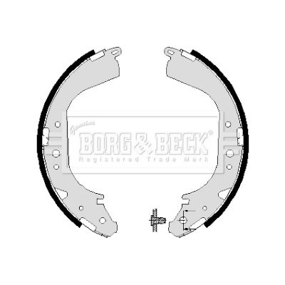 BORG & BECK Jarrukenkäsarja BBS6004